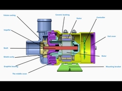 Elektrische Wasserpumpe demontieren. Die Pumpe: Modell: OWP-BL43-200